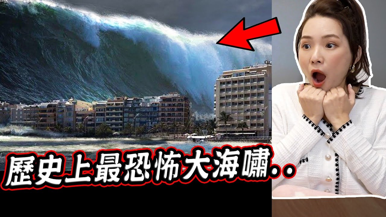 近28萬人遇害.. 三個人類歷史上最嚴重的海嘯真實畫面 3 Biggest Tsunami Caught On Camera【希露弟弟啃雞腿】