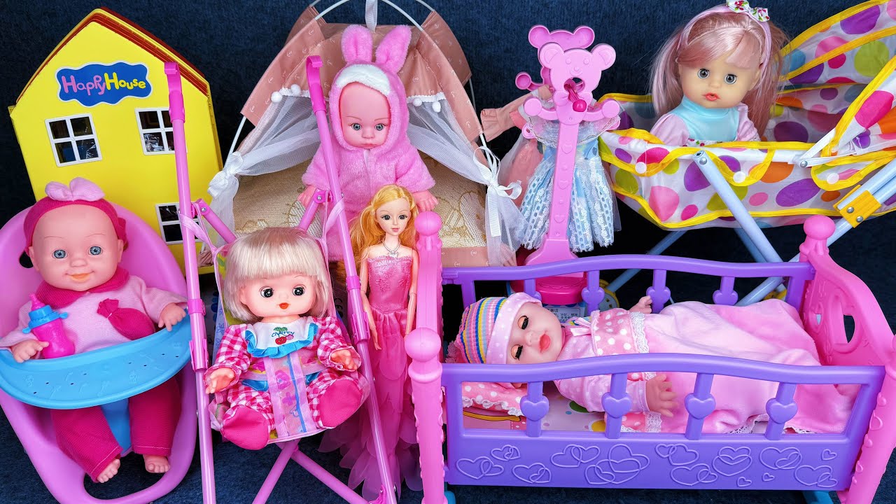 10 Minutes Satisfying with Unboxing  Trolley Playset, Camping Toys Review Toys  ASMR