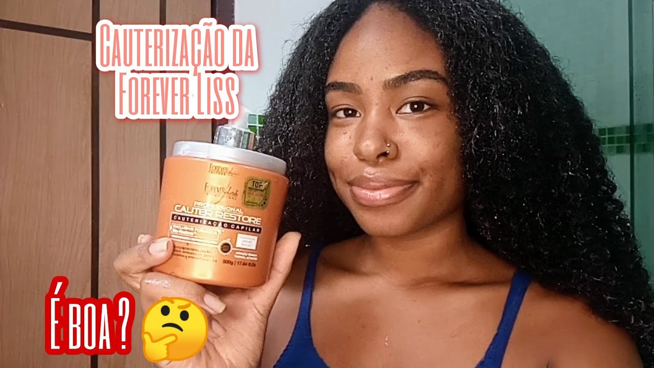 CAUTERIZAÇÃO CAUTER RESTORE - FOREVER LISS - TESTE E RESENHA 🥰