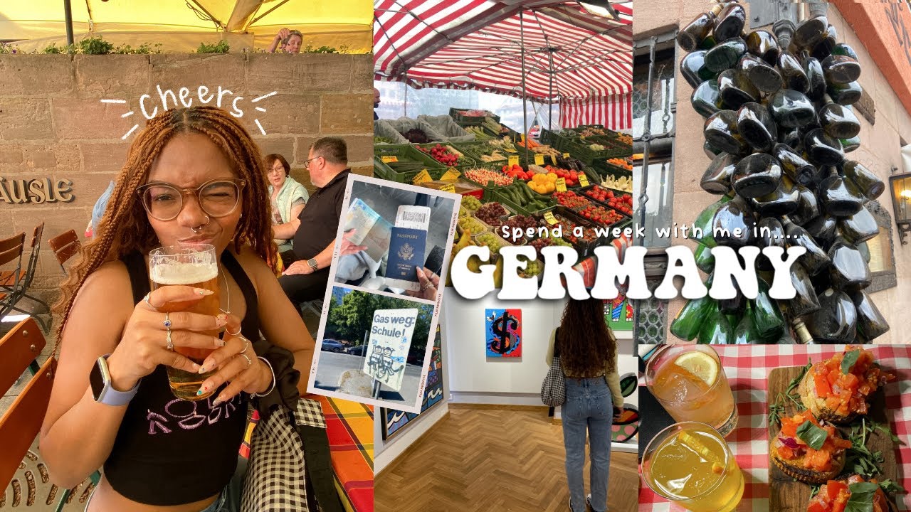 spend a week with me in germany! | prep, travel, and more!
