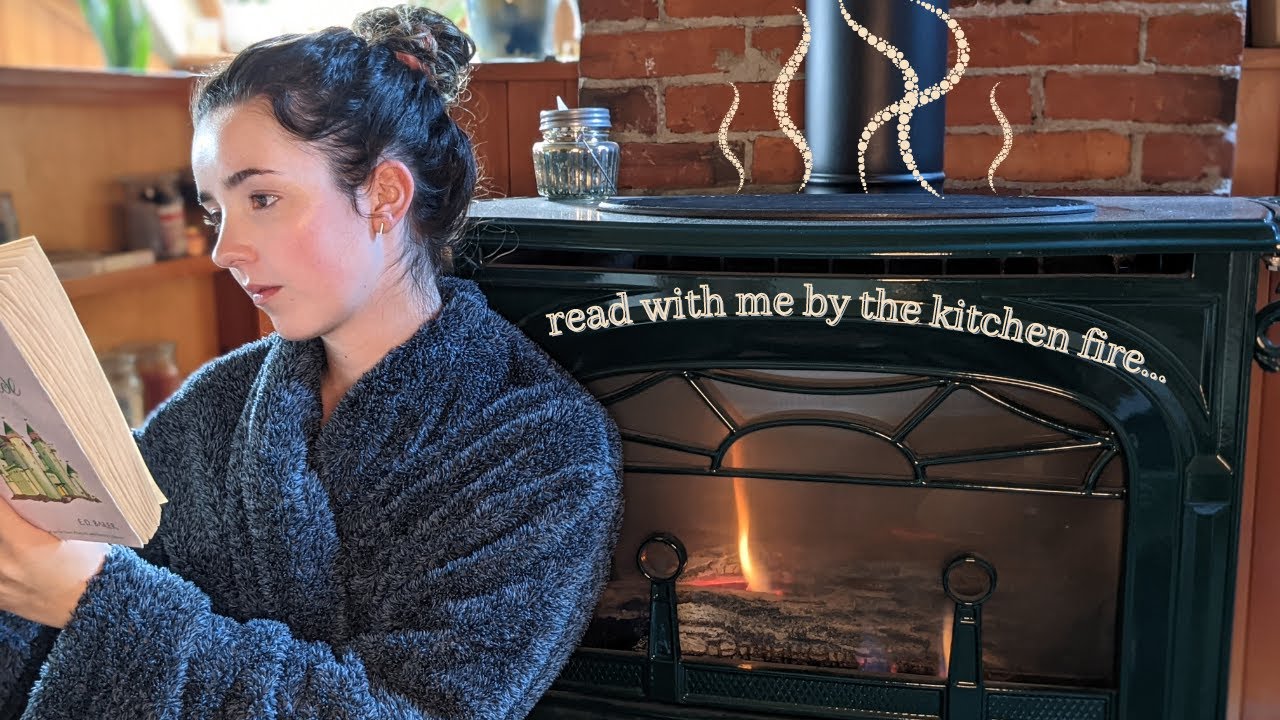 read with me fireside // 30 minutes of crackling fireplace reading ambiance