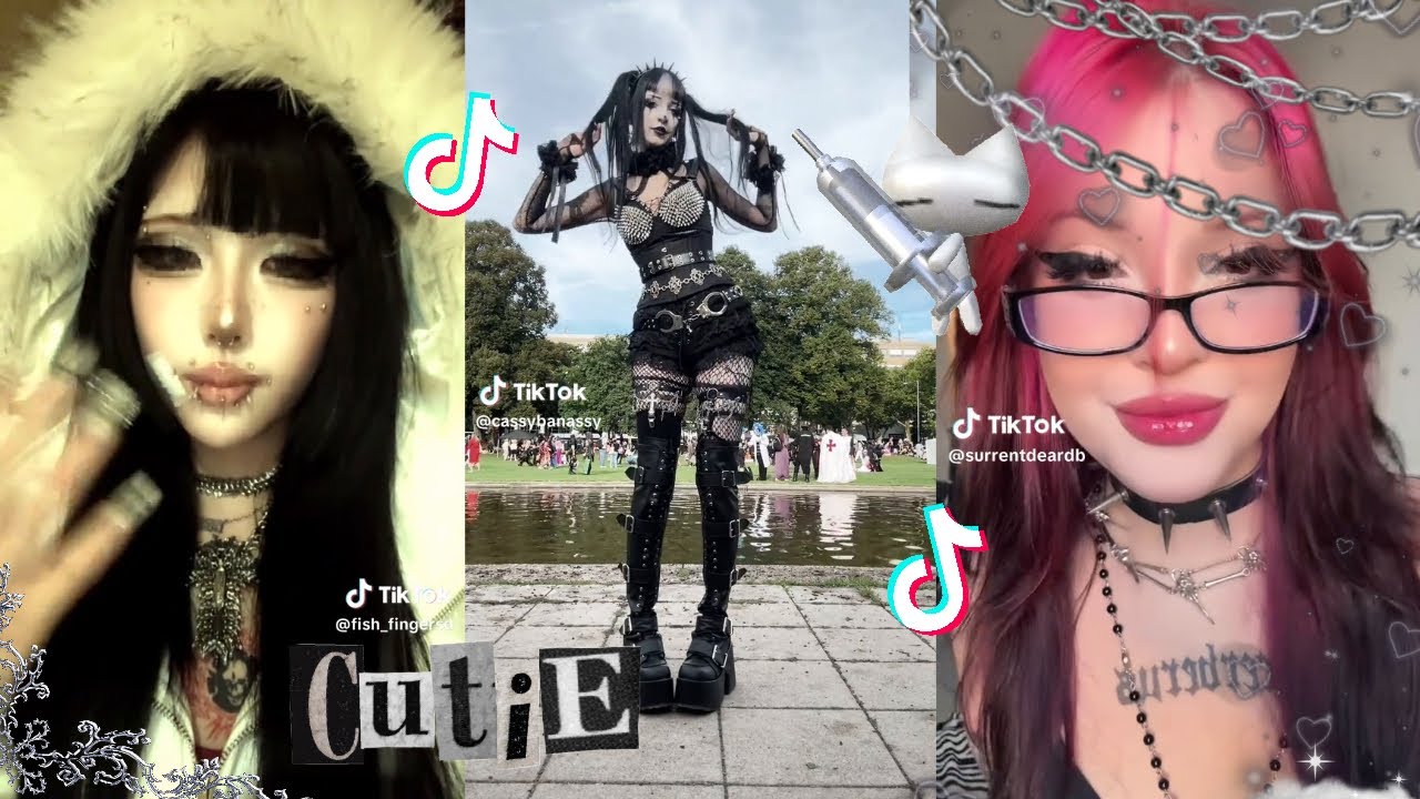 Alt tiktok compilation 23 🥀⛓️ #alt #goth #alternative #grunge #gothic