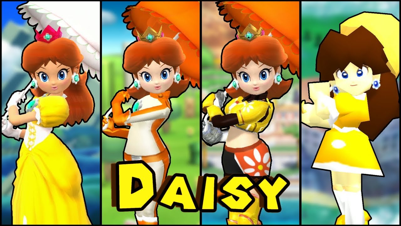 10 Daisy Skins for Super Smash Bros. Wii U! [Mods]