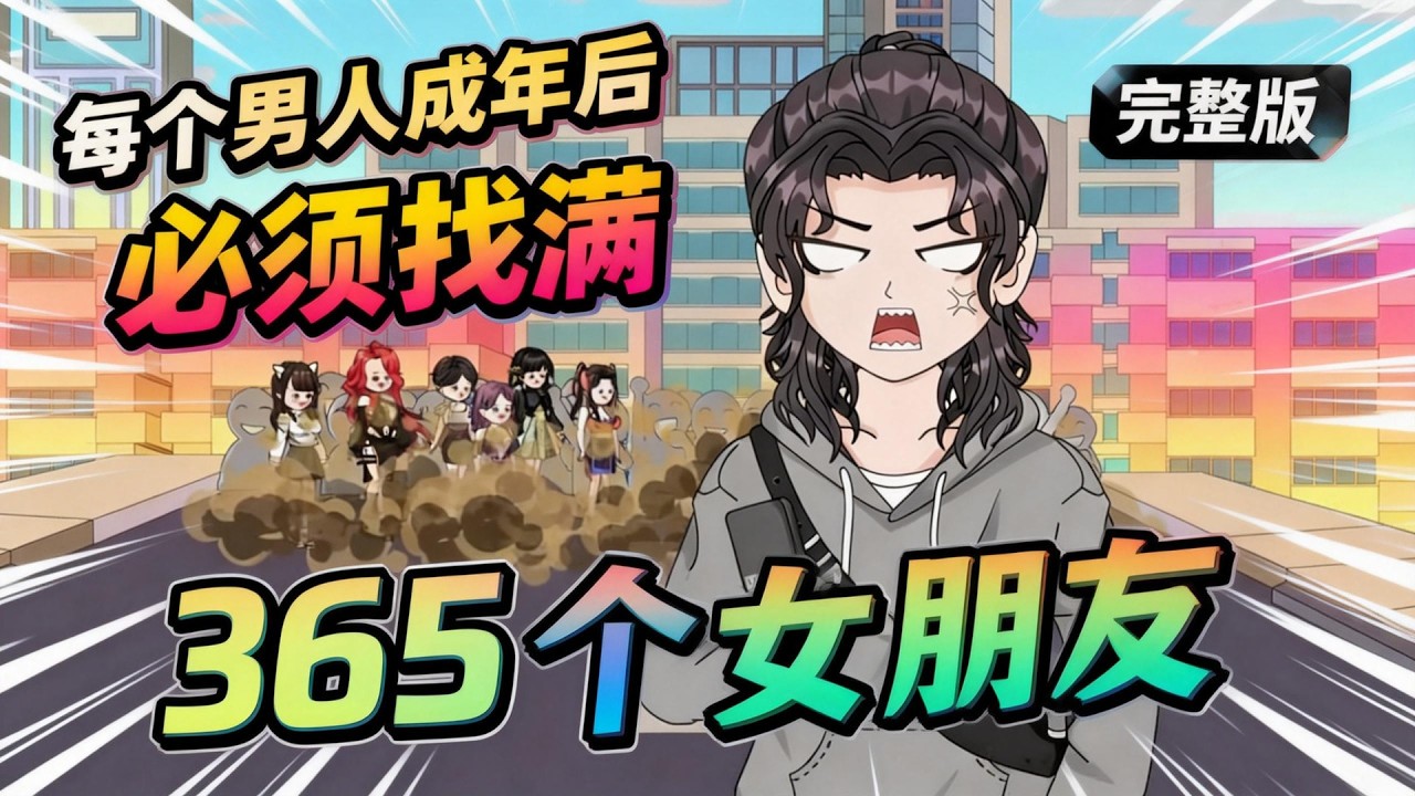 【一口气看完】这是个女多男少的世界，任何女人未经允许触碰男人，都会被定义为猥亵，敢强吻男人的直接被判处终身监禁，法律更是规定，每个男人成年后必须找满365个女朋友！#夜一漫谈 #完美穿越