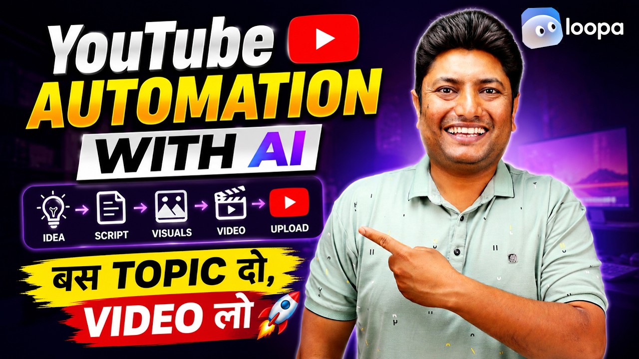 YouTube Automation with AI | Complete Workflow Step-by-Step Tutorial | AI Tools For Content Creation