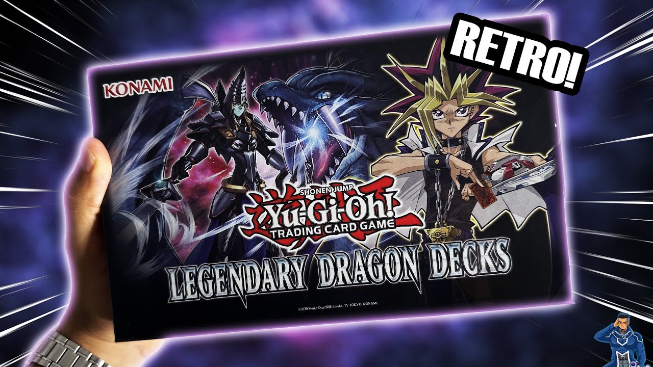 Yu-Gi-Oh! RETRO UNBOXING de LEGENDARY DRAGON DECKS