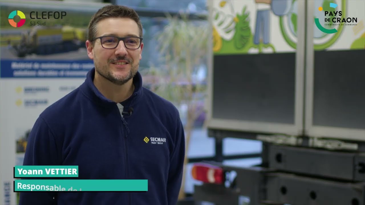 Capsule sur les métiers de l'industrie en Pays de Craon (sous-titré)
