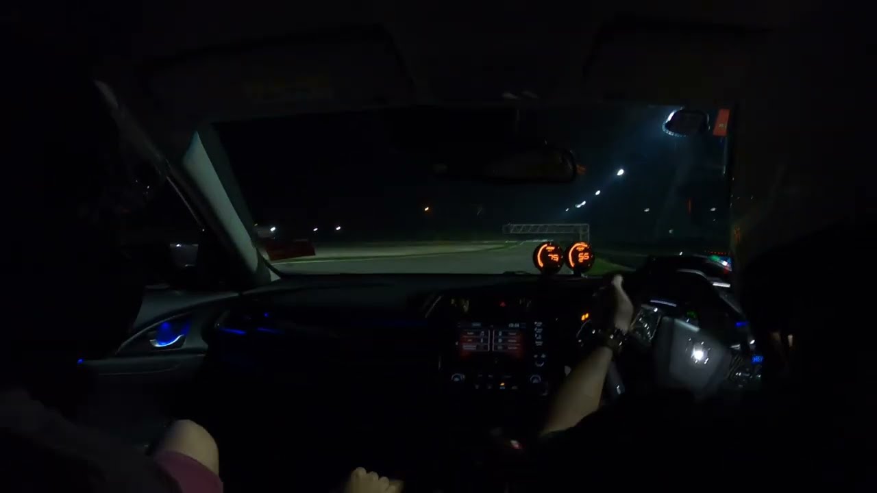 10th & 11th Gen Honda Civic CVT Night TimeAttack Track Day