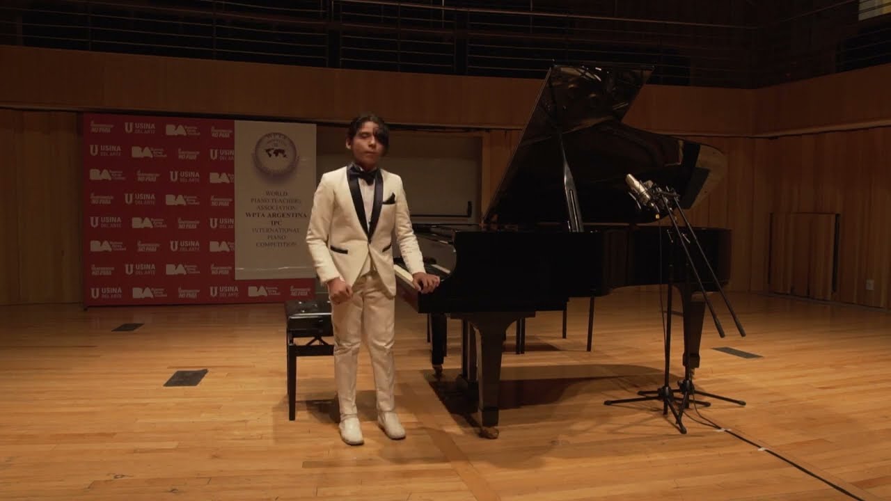 WPTA ARGENTINA FCP IPC 2022 - 2nd PRIZE YOUTH CATEGORY Hiram Reátegui López-Perú AWARD GALA CONCERT