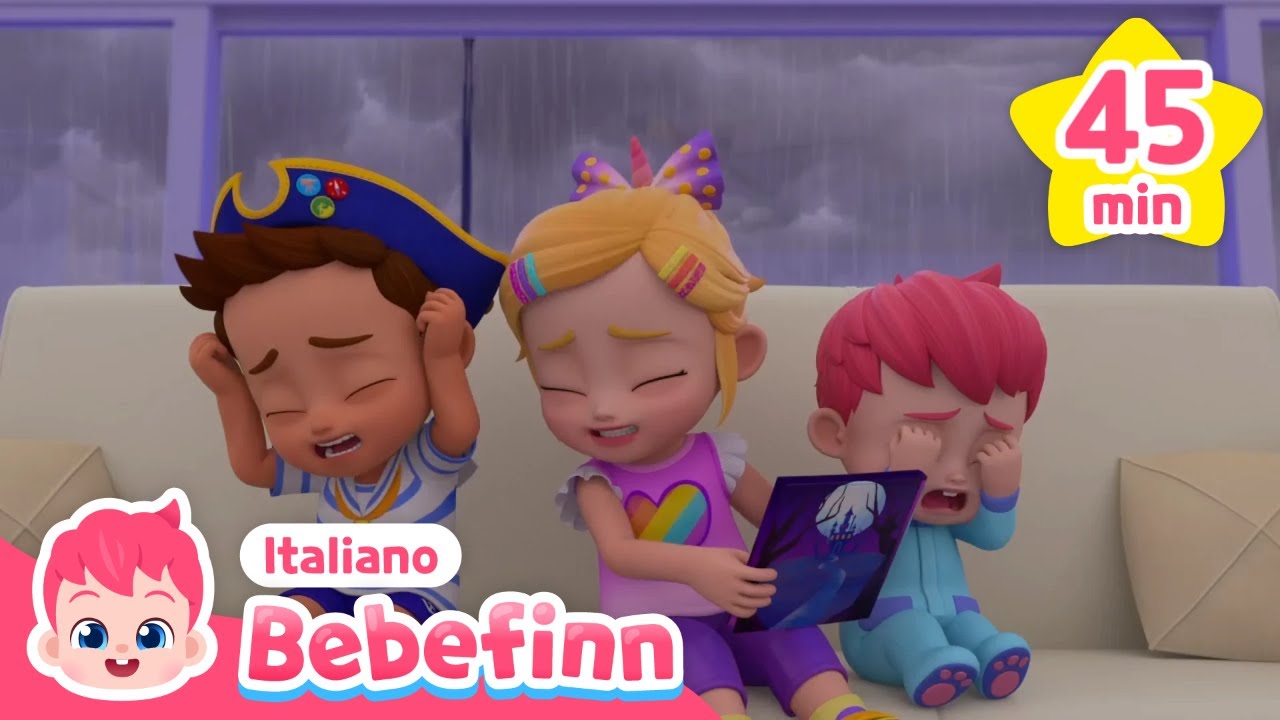 🎃 Buon Halloween con Bebefinn! Mostro Spaventoso e Caramelle MisterioseㅣHalloween Musicale