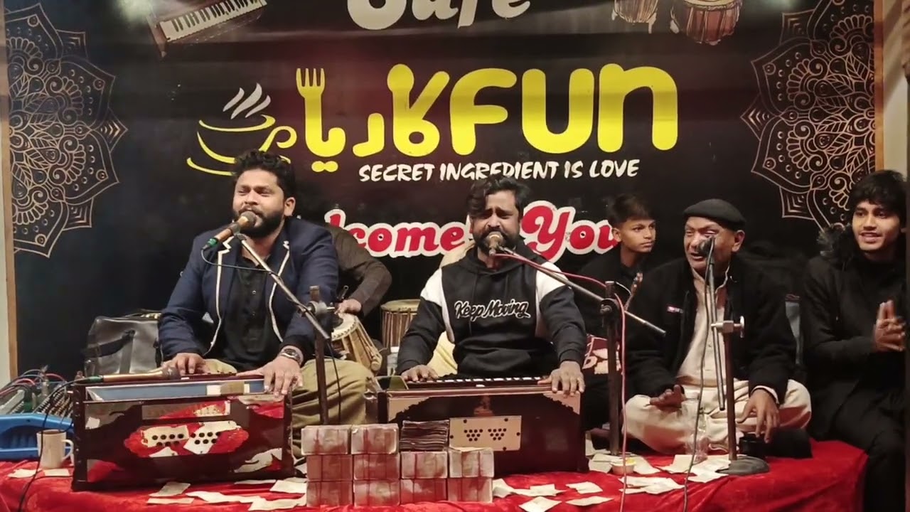 Farrakhan Imtiaz Qawal || Kra Behti Sanja Bharosa Tere Pyar Te,,,,, Tabla by Sohail Khan