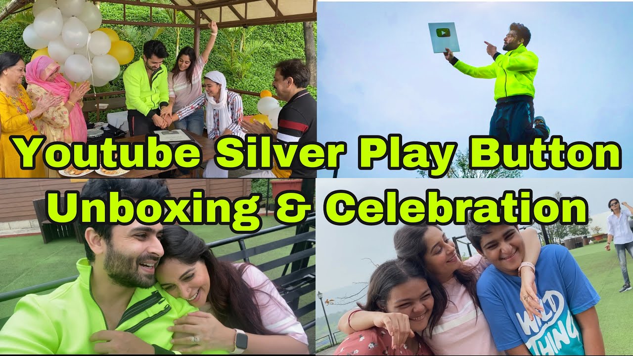 Day 2 | unboxing my youtube silver play button & celebration | lonavala