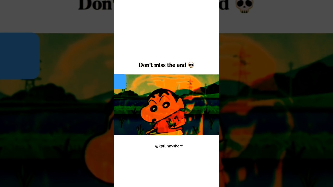 DON'T MISS THE END 💀  #viral #shorts #shinchan #youtubeshorts #youtube #edit