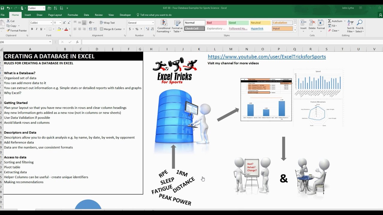 EAF #88 - How to Make an Excel Database (For Anything)