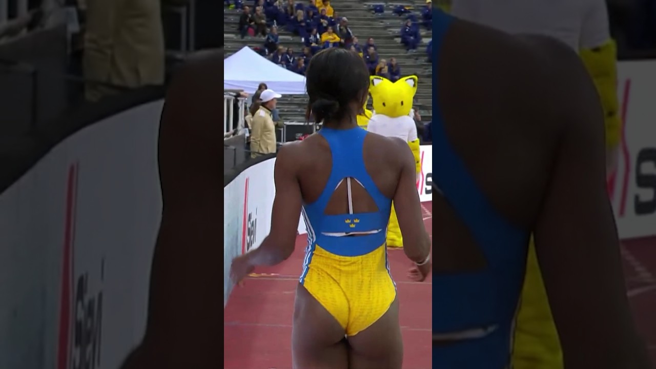 Khaddi Sagnia Long Jump Highlights Finnkampen 2025 #khaddisagnia #womenssports