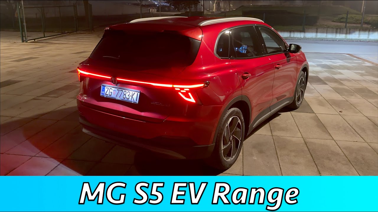 MG S5 EV 2025 Winter Range Test (Highway 300 km)