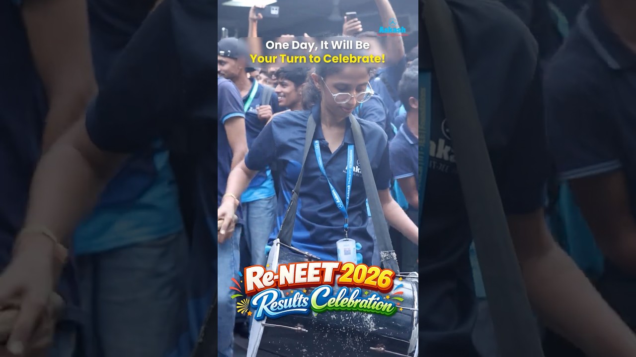 The Dream. The Result. The Celebration. ❤️ | Re-NEET 2026 Results | Aakashian&rsquo;s on Top