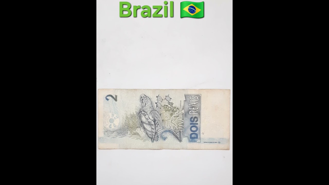 Brazil🇧🇷 Banknote. #BrazilianReal #Real #BRL #Brazil #WorldCurrency🗺️