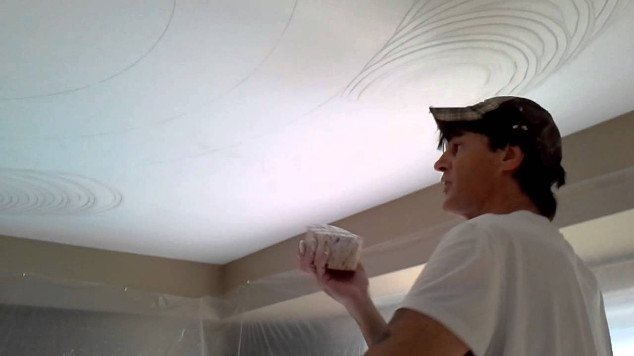 How to do a plaster fancy ceiling