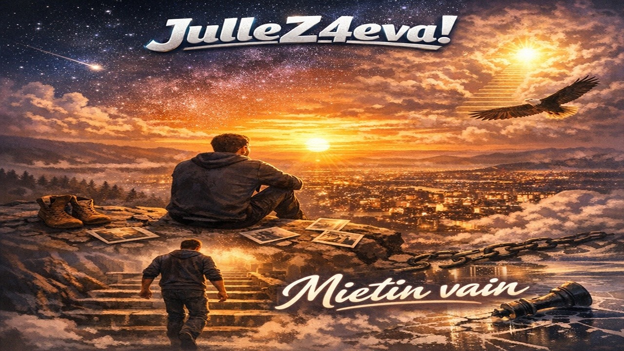 Mietin vain – JulleZ4eva! (Lyriikkavideo)