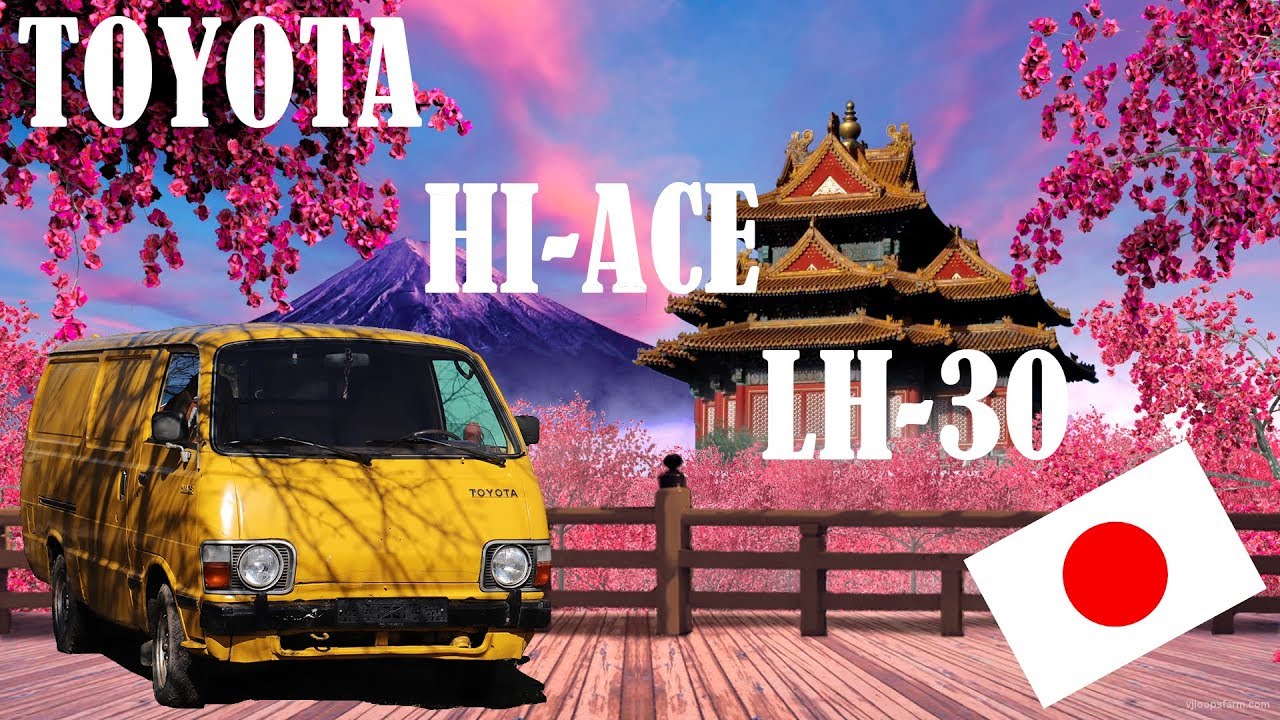 ВИН-DIESEL ОБЗОР TOYOTA HI-ACE LH30 18+