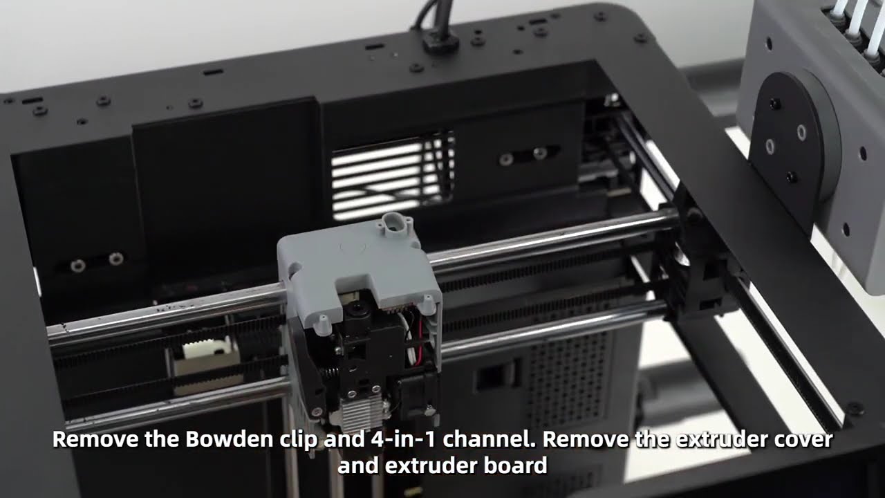 Flashforge Adventurer 5X Replace the extruder cooling fan+turbo fan