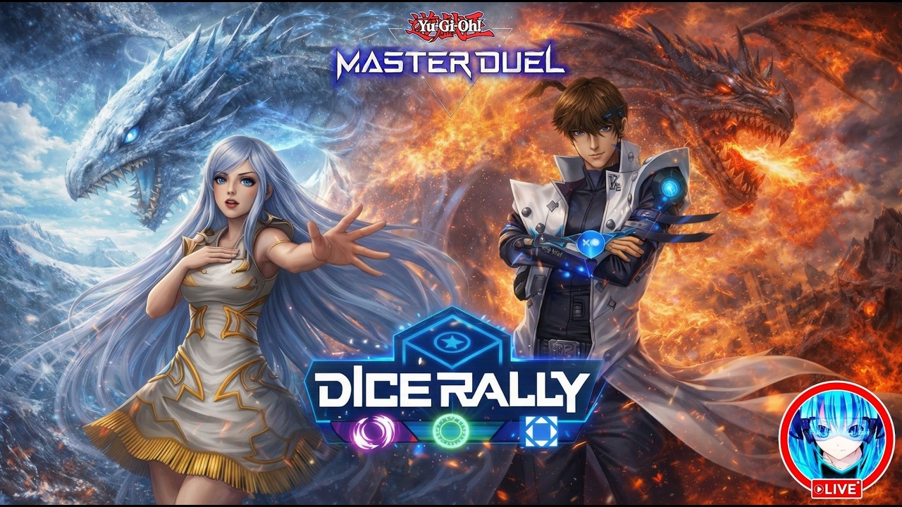 🔴 BLUE-EYES É TIER 0? 🐉 Dominando o Evento Dice Rally! (Fusion/Synchro/Link) [Yu-Gi-Oh! Master Duel]