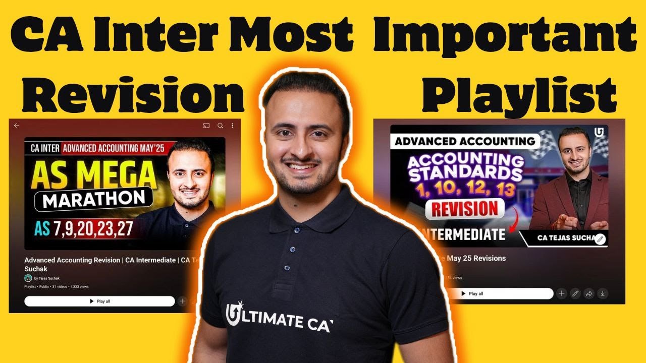 CA Intermediate Advanced Accounting Revisions for September 25/January 26 - CA Tejas Suchak
