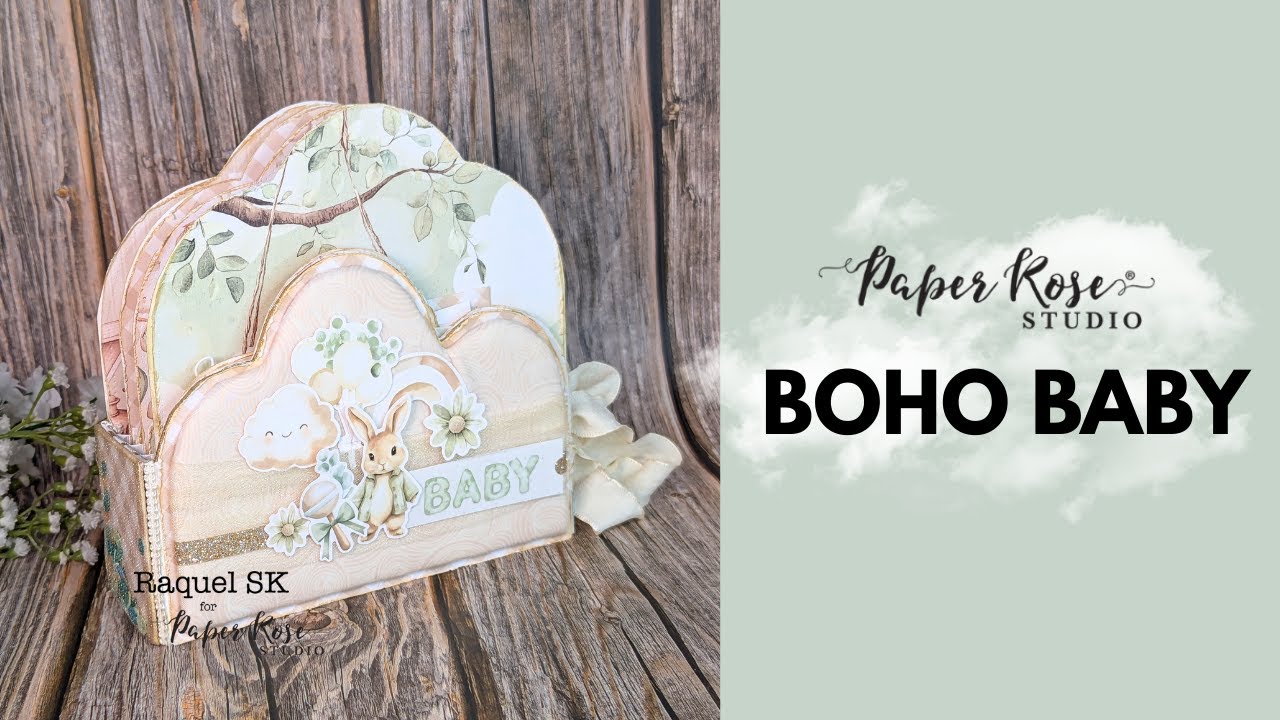 Распаковка и мини-альбом Paper Rose Boho Baby