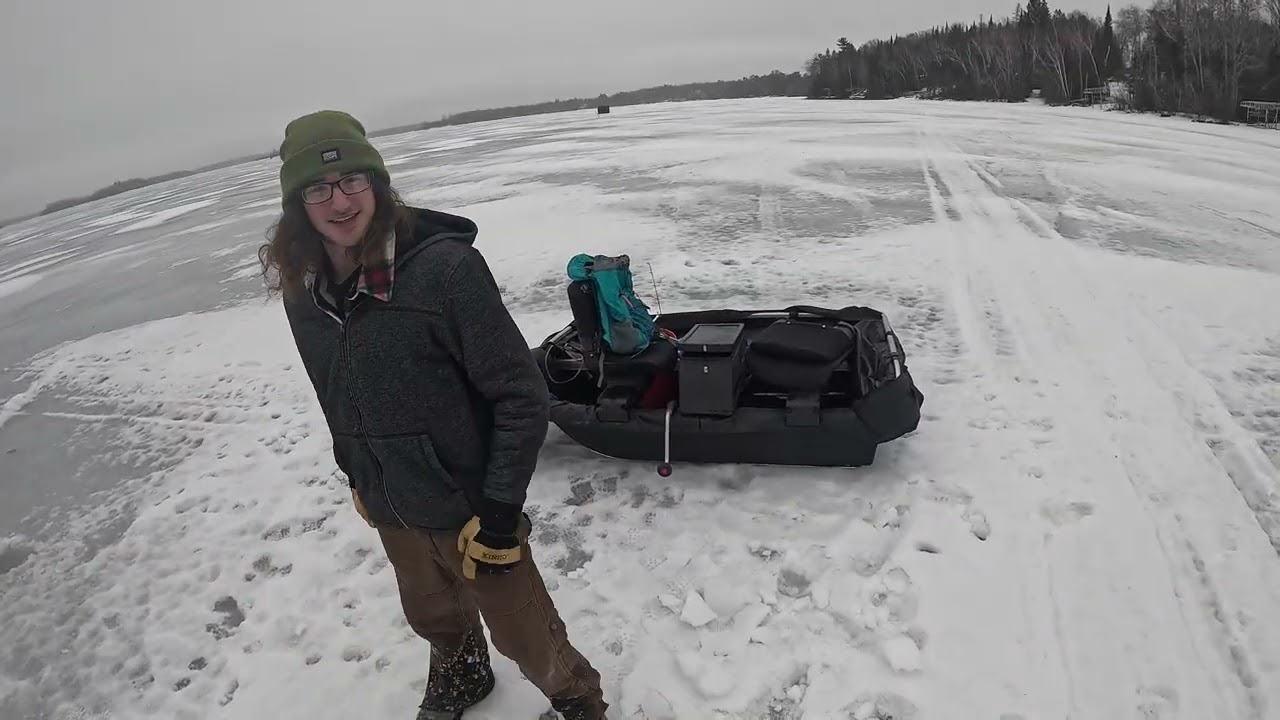 Worst ice fishing done wrong. 