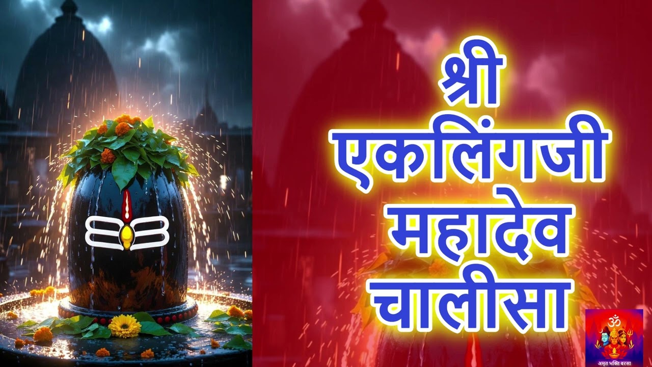🔥 एकलिंगजी महादेव चालीसा | Eklingji Chalisa in Hindi 🌼Bhakti Song | Complete 40 Verses 🙌