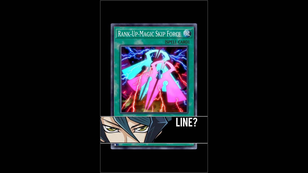 Yugioh Duel Links - Shay uses Rank-Up-Magic Skip Force