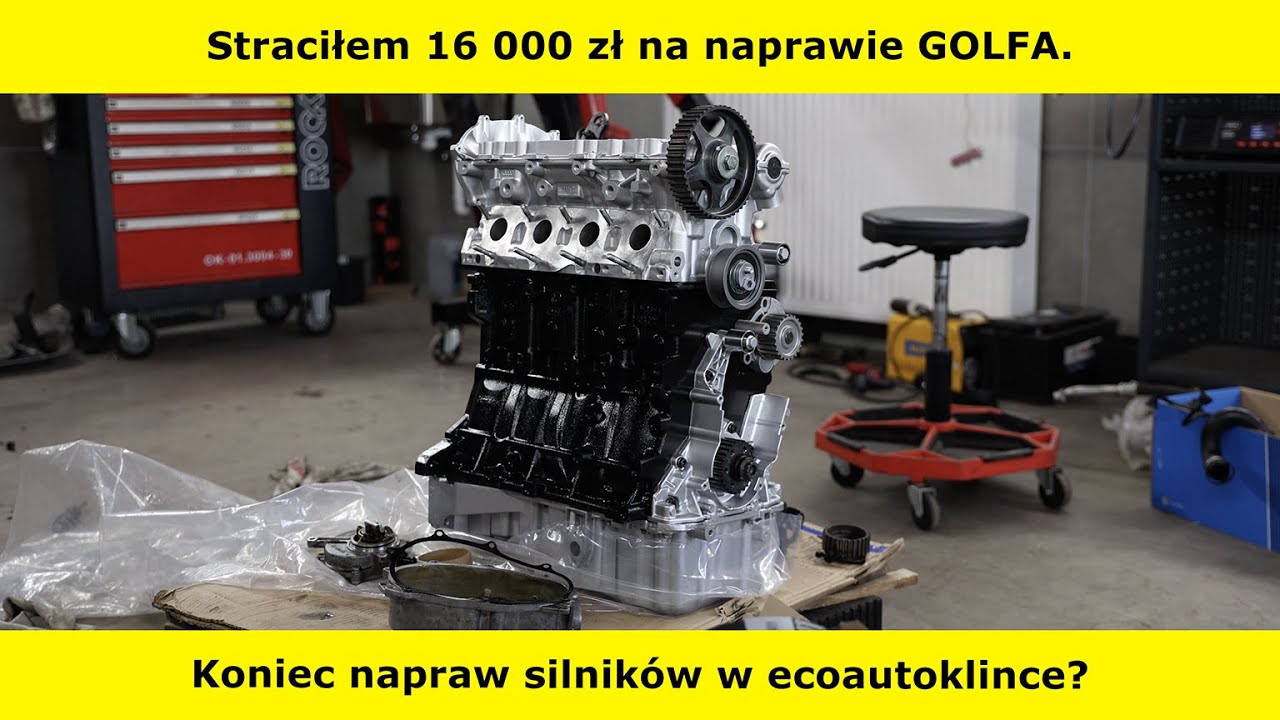 Straciłem 16 000 zł na naprawie GOLFA. Nigdy więcej remontów silnika?