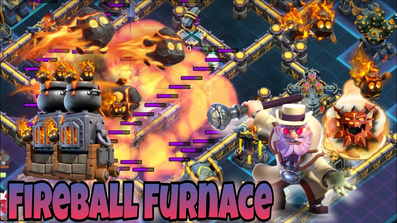 Fireball Furnace TH18 Legend Attack - Clash of clans indonesia