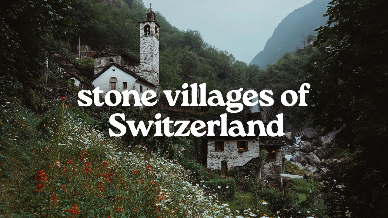 Stone Village Ticino in Switzerland ⛰️ Authentic Alpine Stillness 🇨🇭