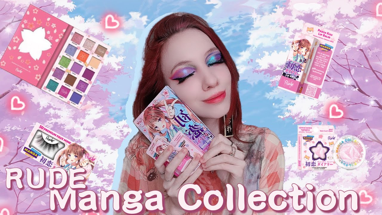 Rude Cosmetics 🌸 Manga Collection✨FIRST LOVE DIARY 🍑 Восхищаюсь косметикой 23 минуты❤️‍🔥