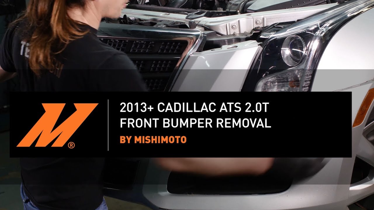 DIY - 2013+ Cadillac ATS: How To Remove Your Front Bumper by Mishimoto