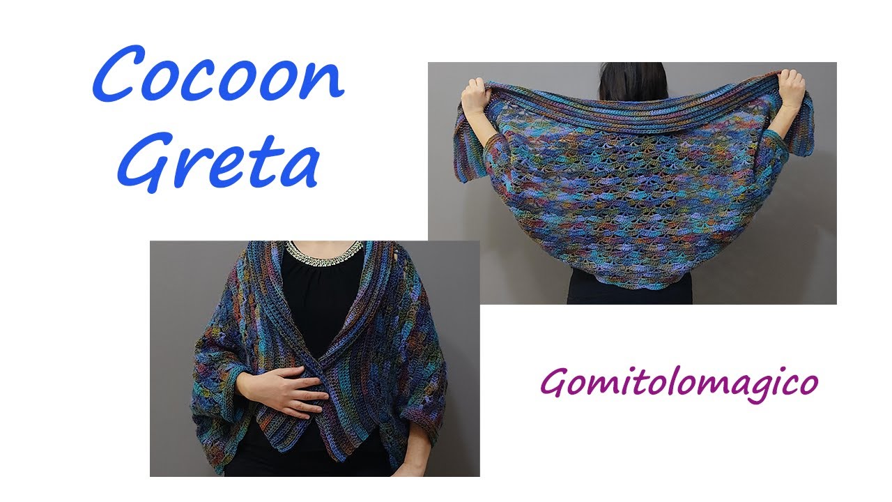 Cocoon a uncinetto Greta