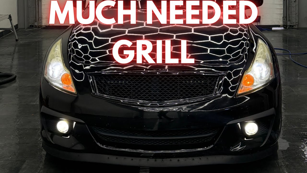 HONEYCOMB GRILL INSTALL! (G37, Q40, 370GT)