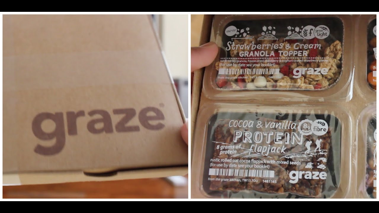 Graze Snack Box - Unboxing & Taste Review [FREE BOX]