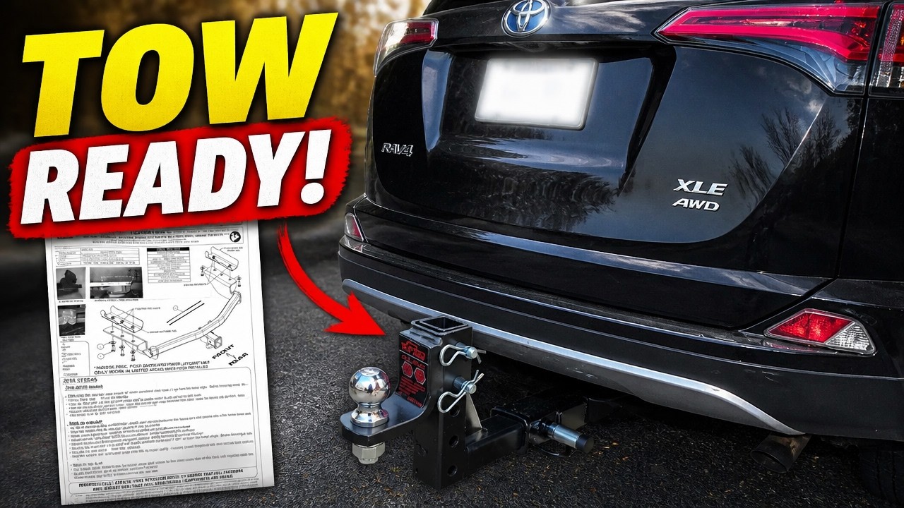 How to Install a trailer hitch in 10 minutes