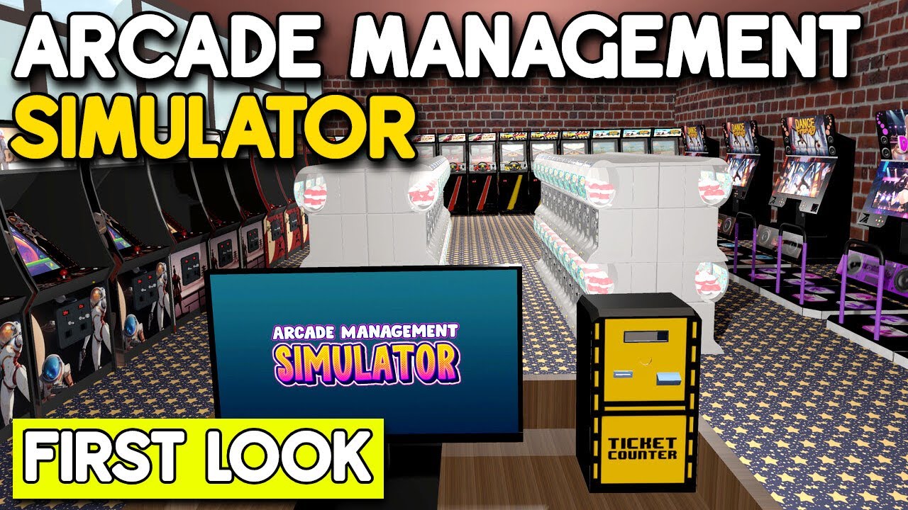 You Get To Run Your Own Arcade & Gacha Machines! (First Look At Arcade Management Simulator)