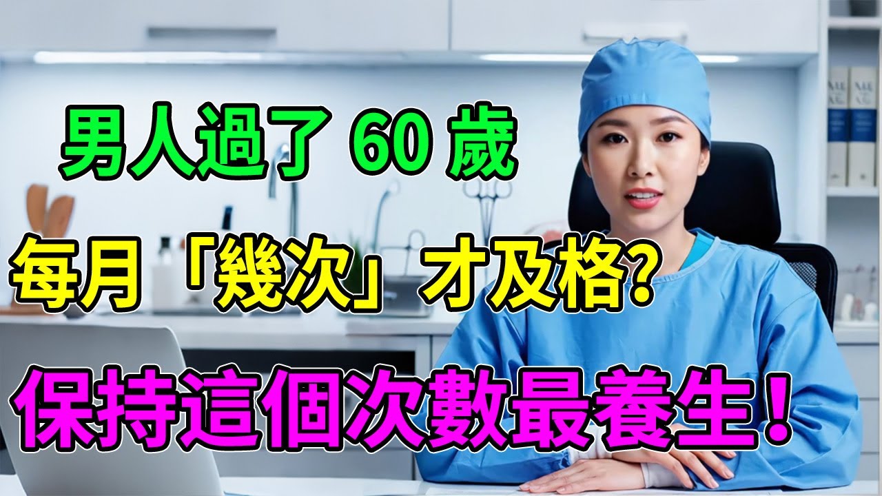 男人過了70歲，每個月「幾次」才算及格？別再害羞不敢問！醫師透露：這個次數最養生。#70歲性生活 #老年夫妻生活 #老人性健康 #熟齡健康