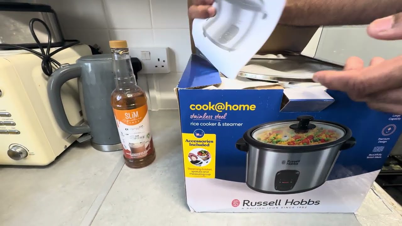 Russell Hobbs rice cooker unboxing 