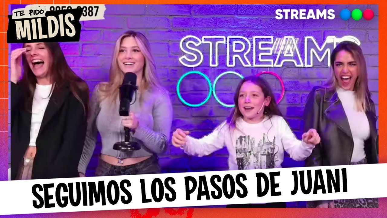 Juani nos sorprendió con imitaciones y lo acompañamos bailando Raffaella Carrà #TePidoMildis