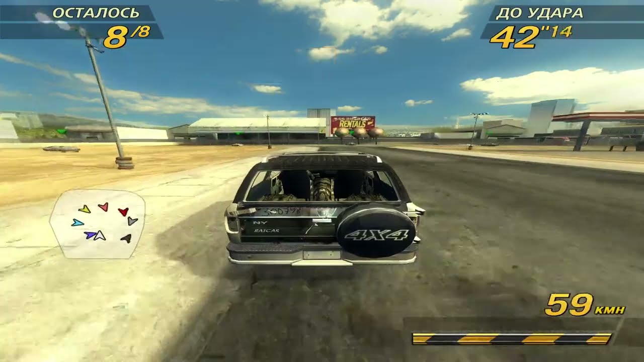 FlatOut 2 - derby race #1