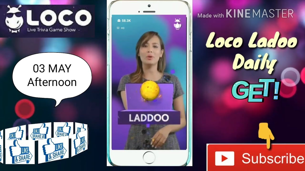 Loco Ladoo 3rd MAY Afternoon 1:30 Pm ||  3rd May Aaj Dopher ka laddoo || Loco 3 MAY LADDOO