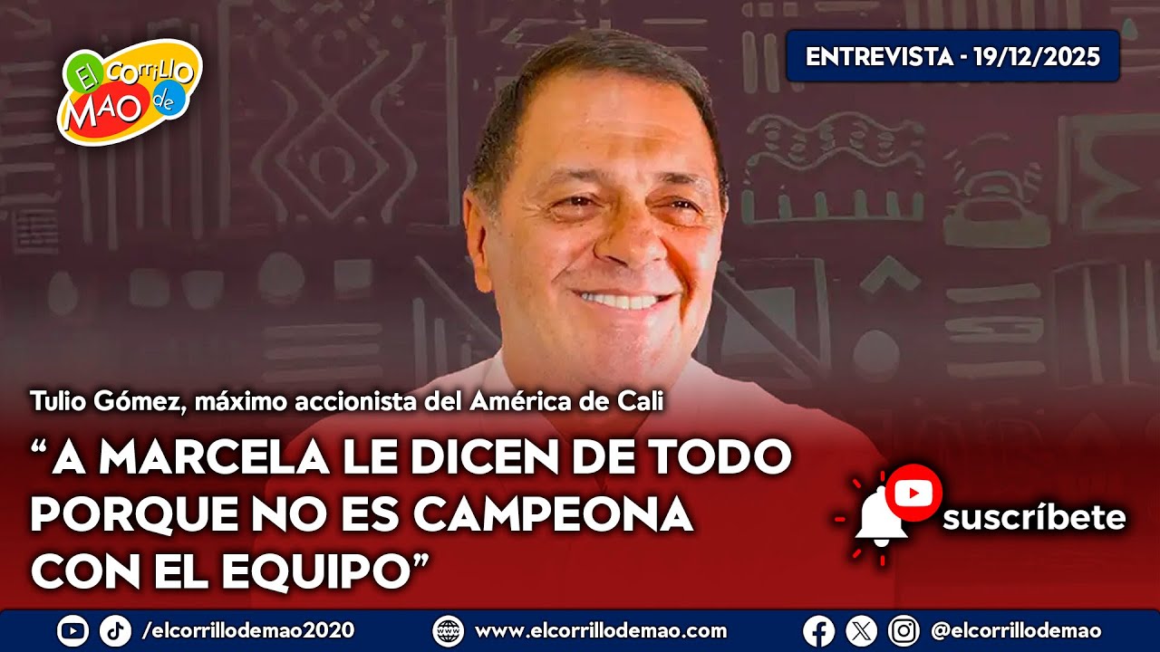 Tulio Gómez, máx. accionista América: 