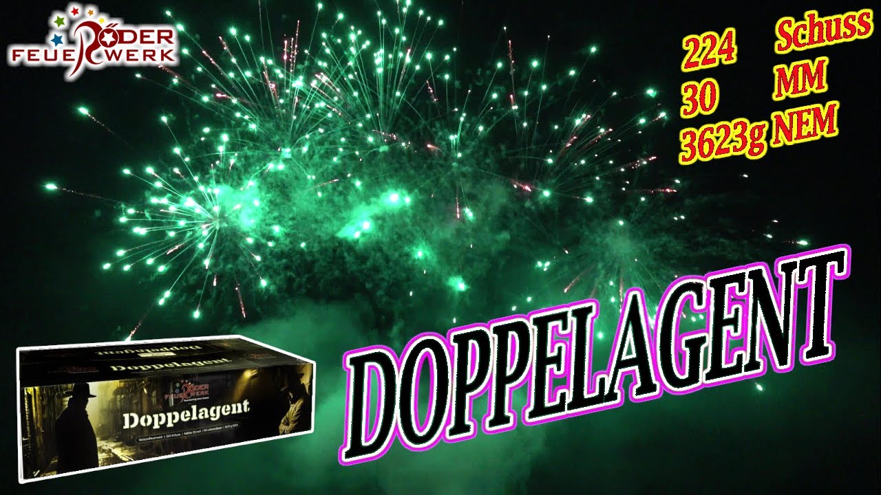 💥Röder Feuerwerk Doppelagent Verbund🔥