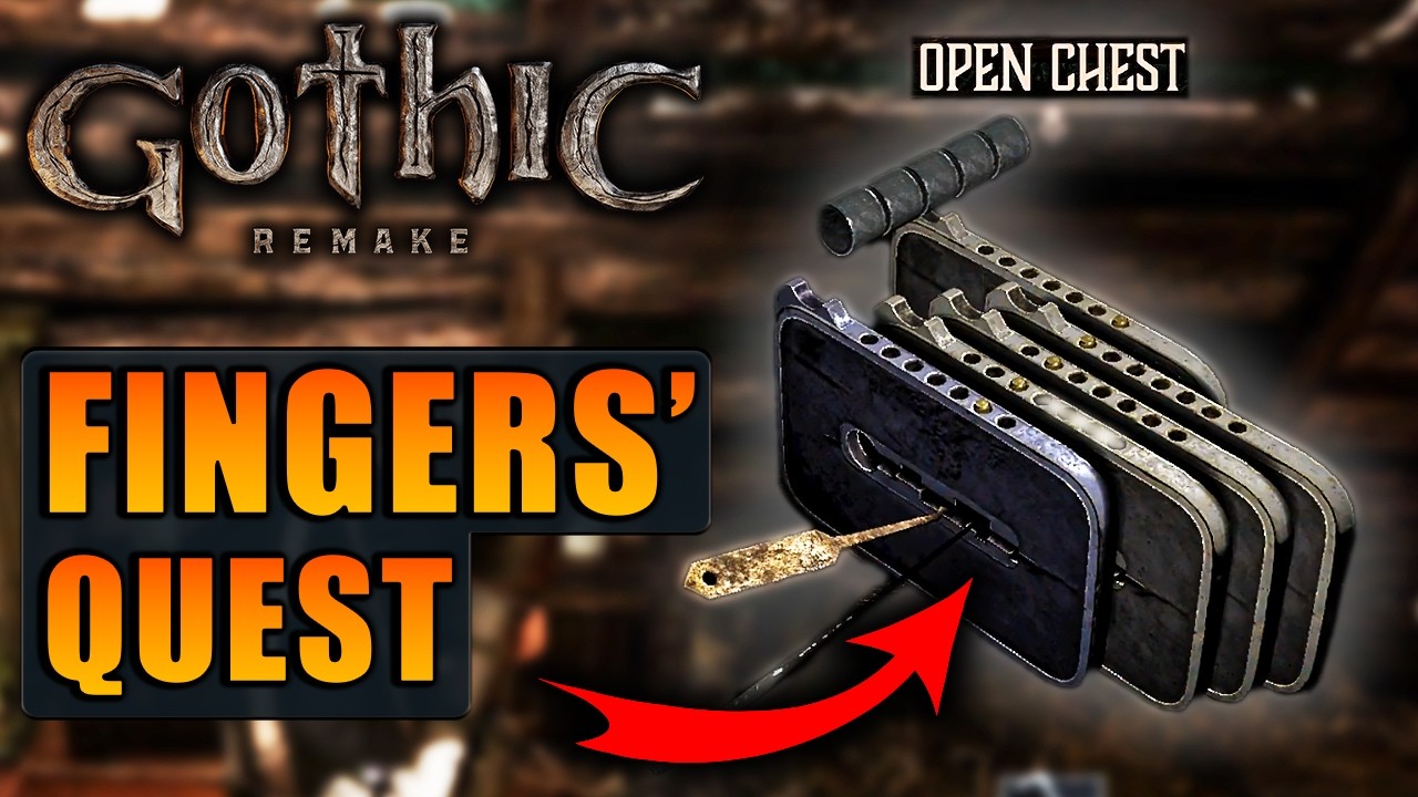 Scatty's Chest Lock Pick Solution/Combination - Fingers' Favour | Gothic 1 Remake